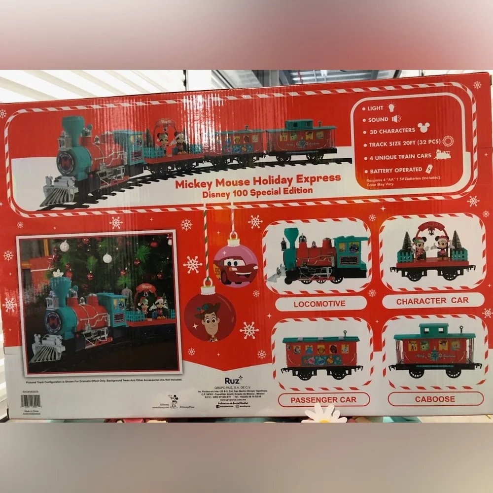 NIB Disney 100 Special Edition Train Set - Picture 7 of 8